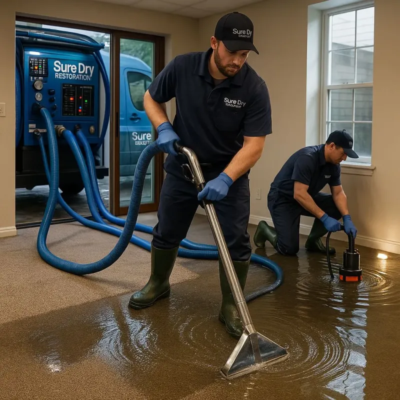 Water Extraction and Removal process in Luther, OK